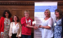 Image of Jake with KLS Support UK trustees